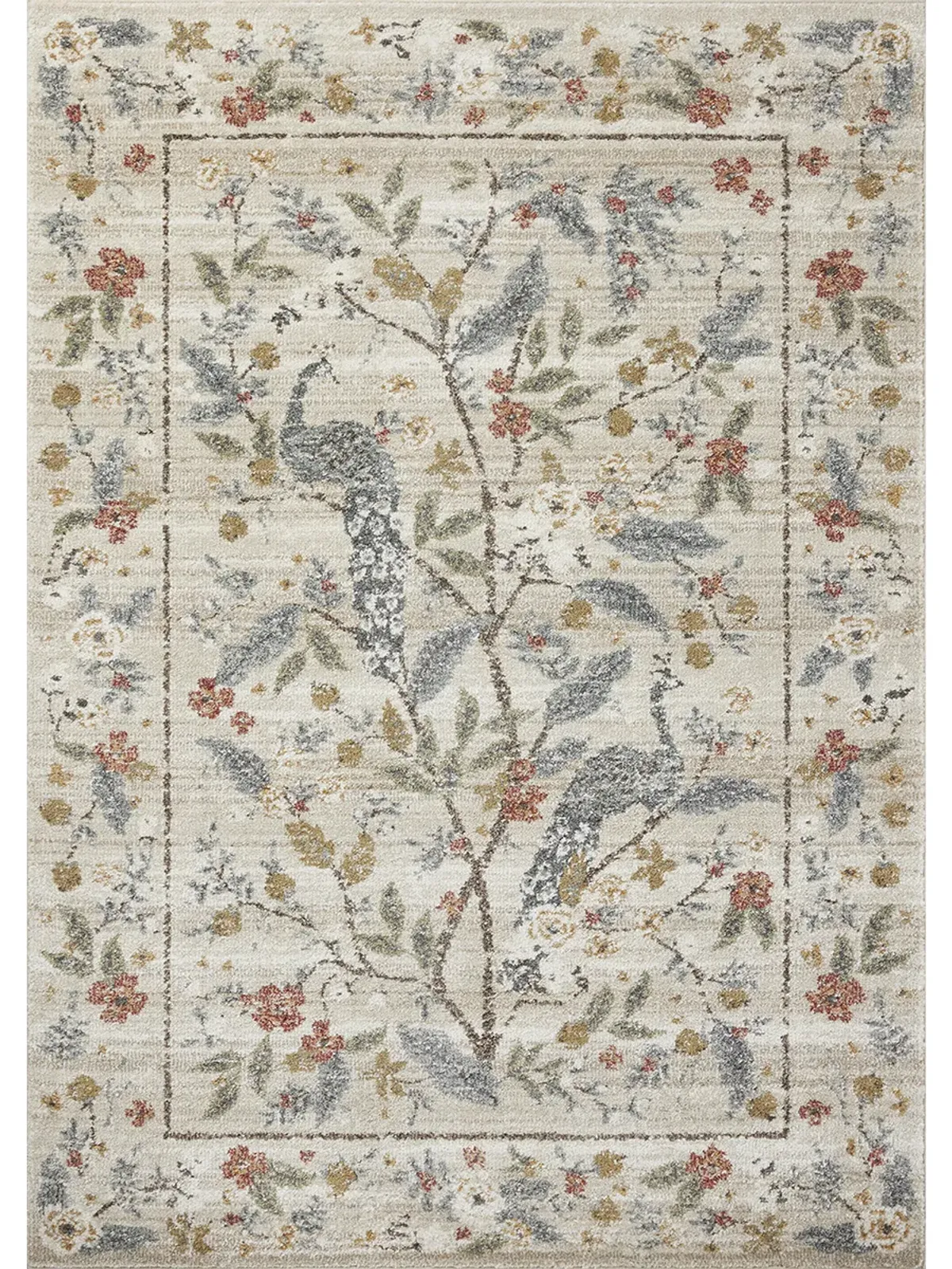 Laurel LAU-05 Cream 5''3" x 7''8" Rug by Rifle Paper Co.