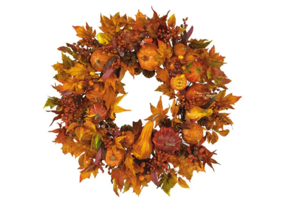 HomPlanti 28" Harvest Wreath