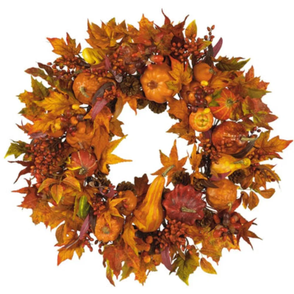 HomPlanti 28" Harvest Wreath