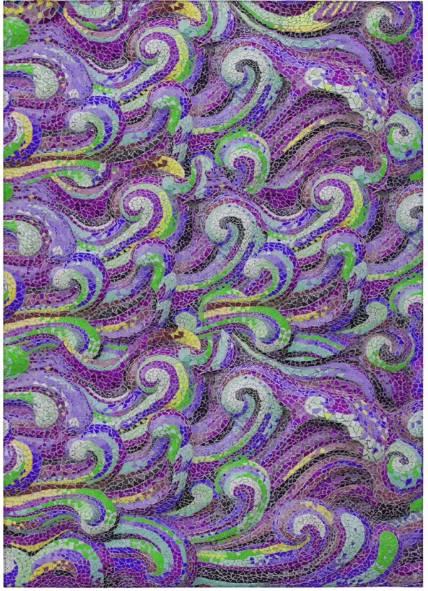 Seabreeze SZ14 Violet 3' x 5' Rug