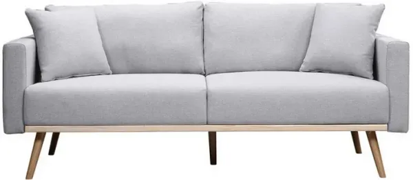 Mico USB Charging Ports and Side Pocket, Light Gray-Benzara