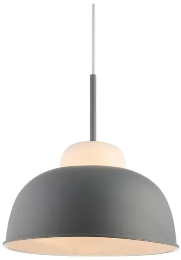 Simon Adjustable Metal/Glass LED Pendant