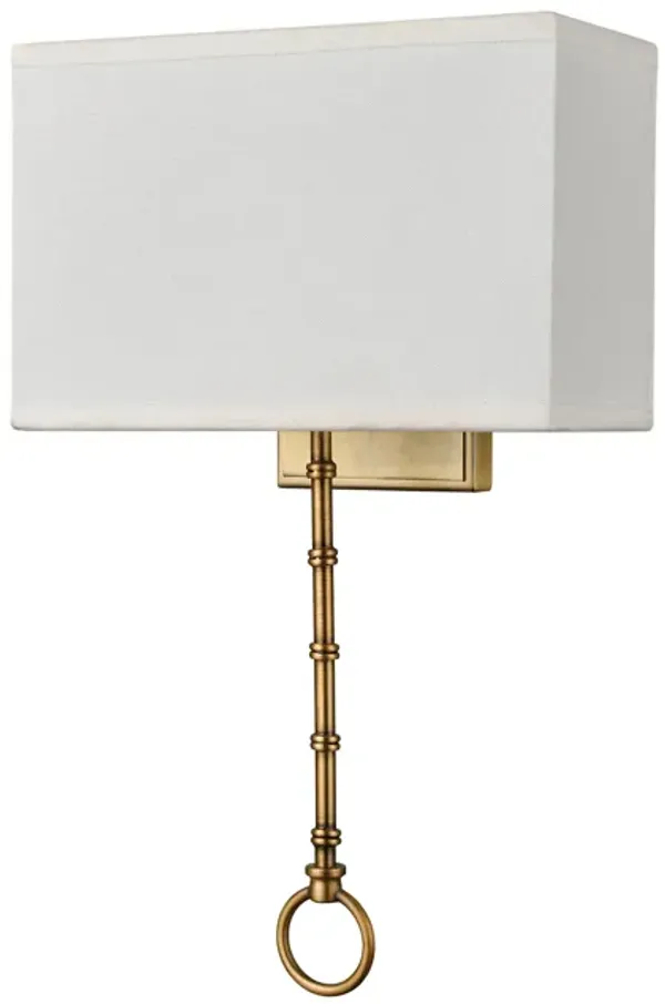 Shannon 17'' High 2-Light Gold Sconce