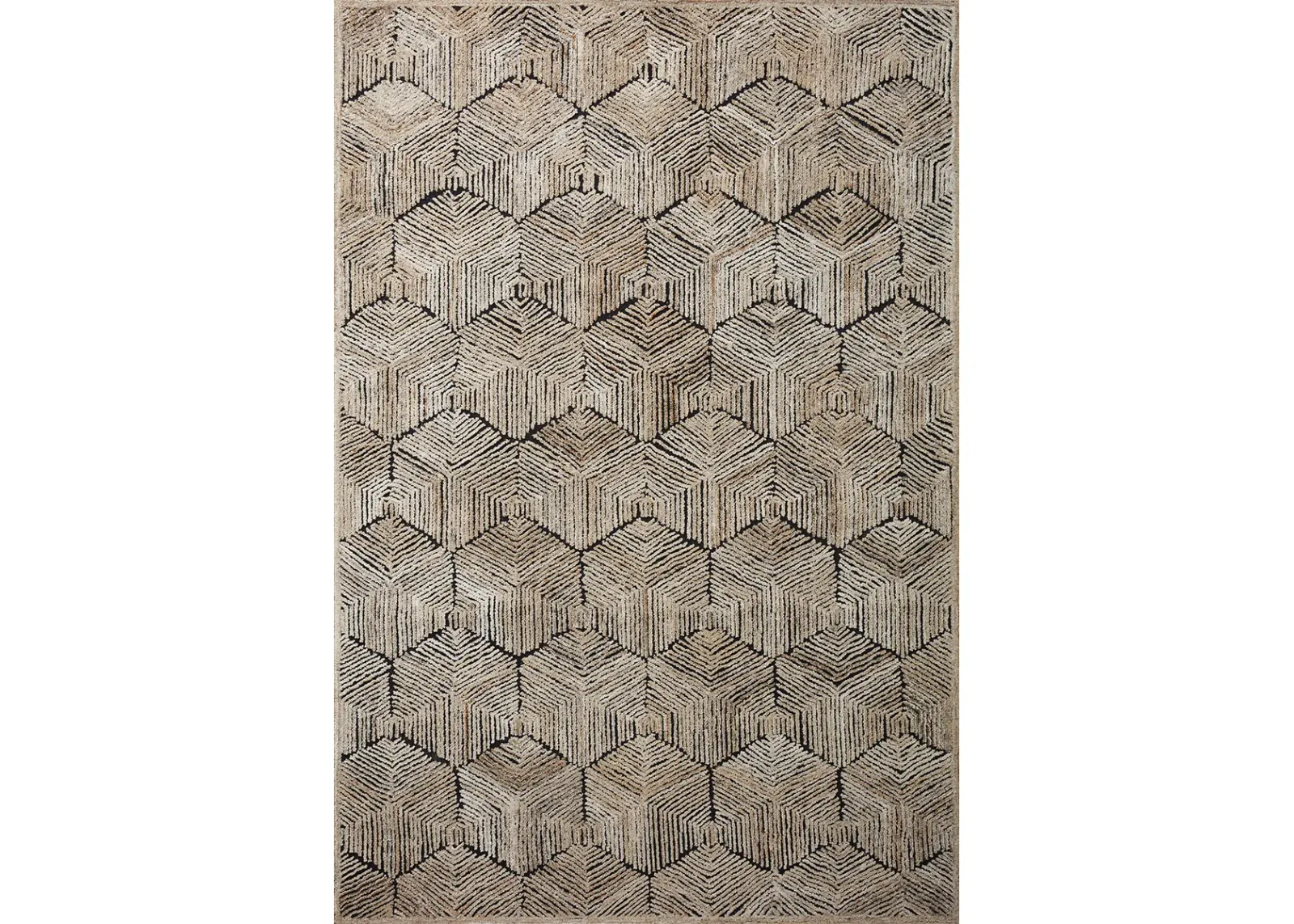 Prescott PRE02 Beige 3'6" x 5'6" Rug