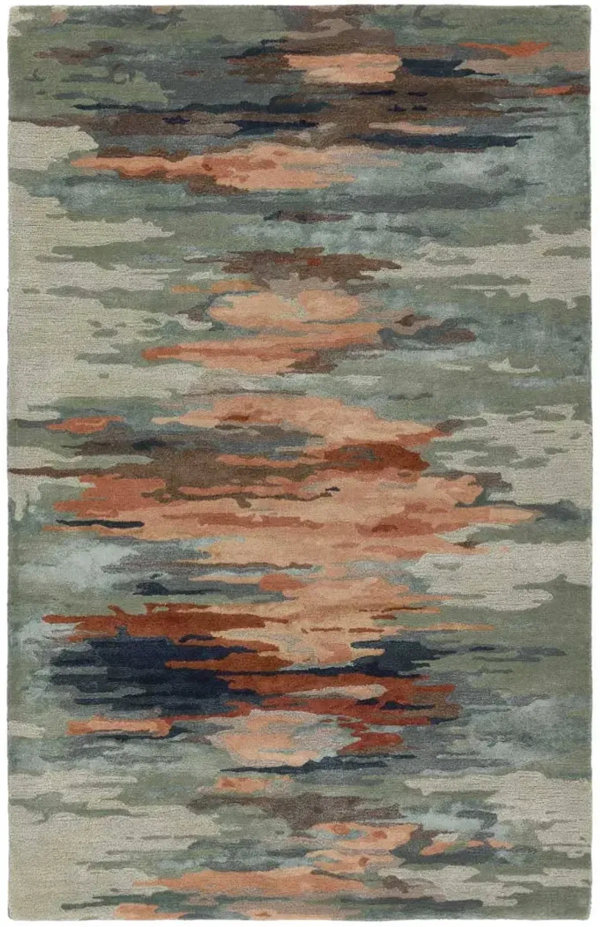 Genesis Ryenn Green 8' x 11' Rug