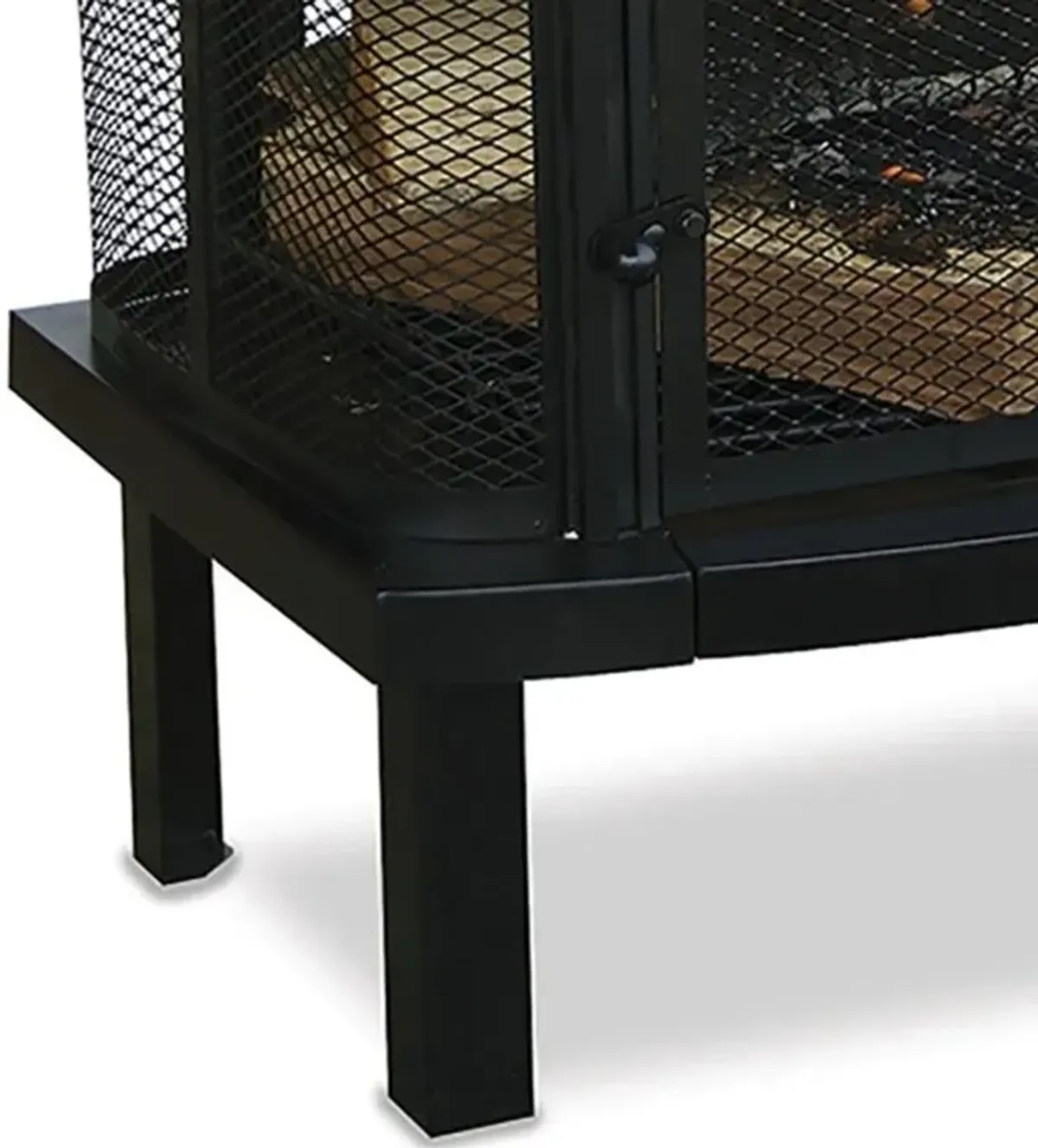 Hivvago Heavy Duty Steel Wood Burning Pagoda Chiminea