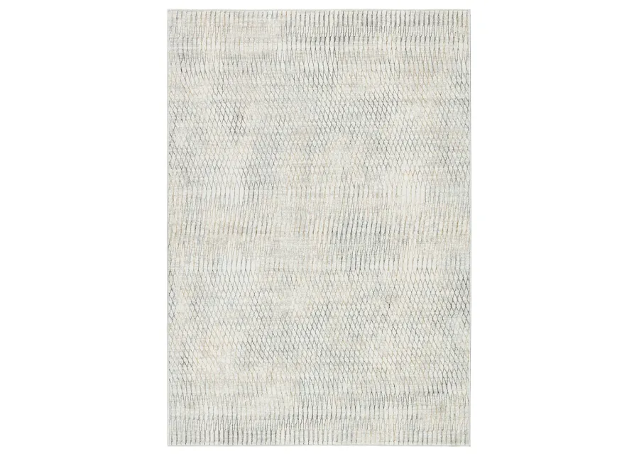 Melo Pierre Gray 9'3" x 12' Rug