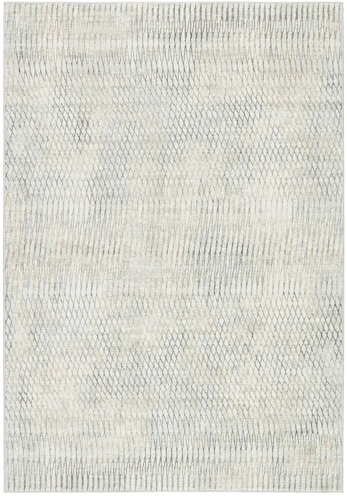 Melo Pierre Gray 9'3" x 12' Rug