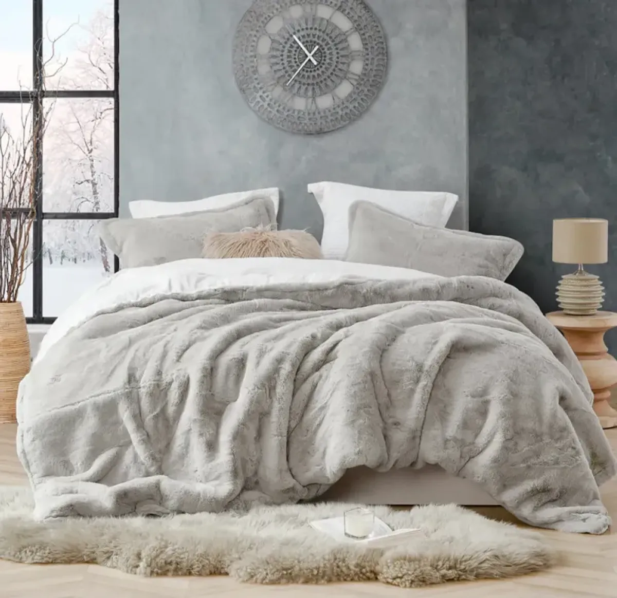 Chunky Bunny - Coma Inducer® Oversized Comforter Set - Stone Taupe