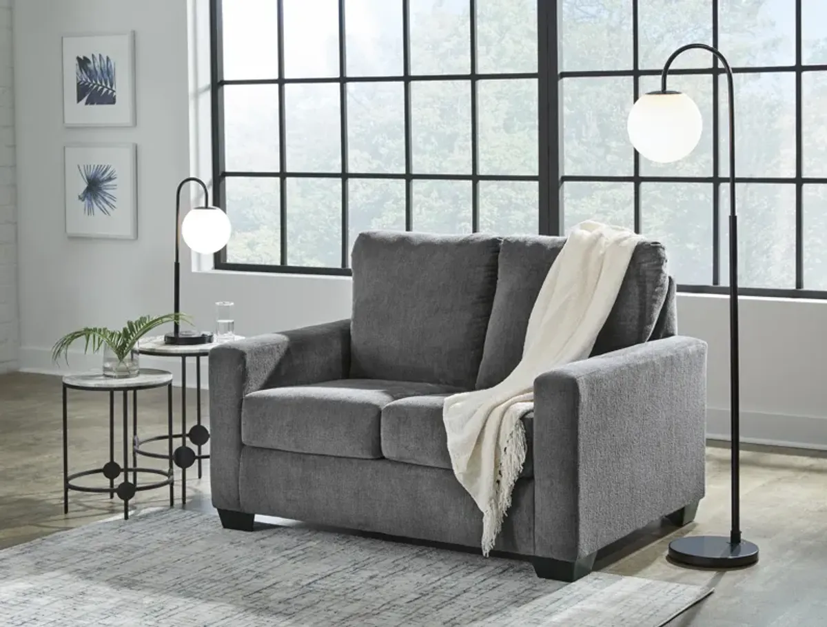 Rannis Pewter Twin Sofa Sleeper