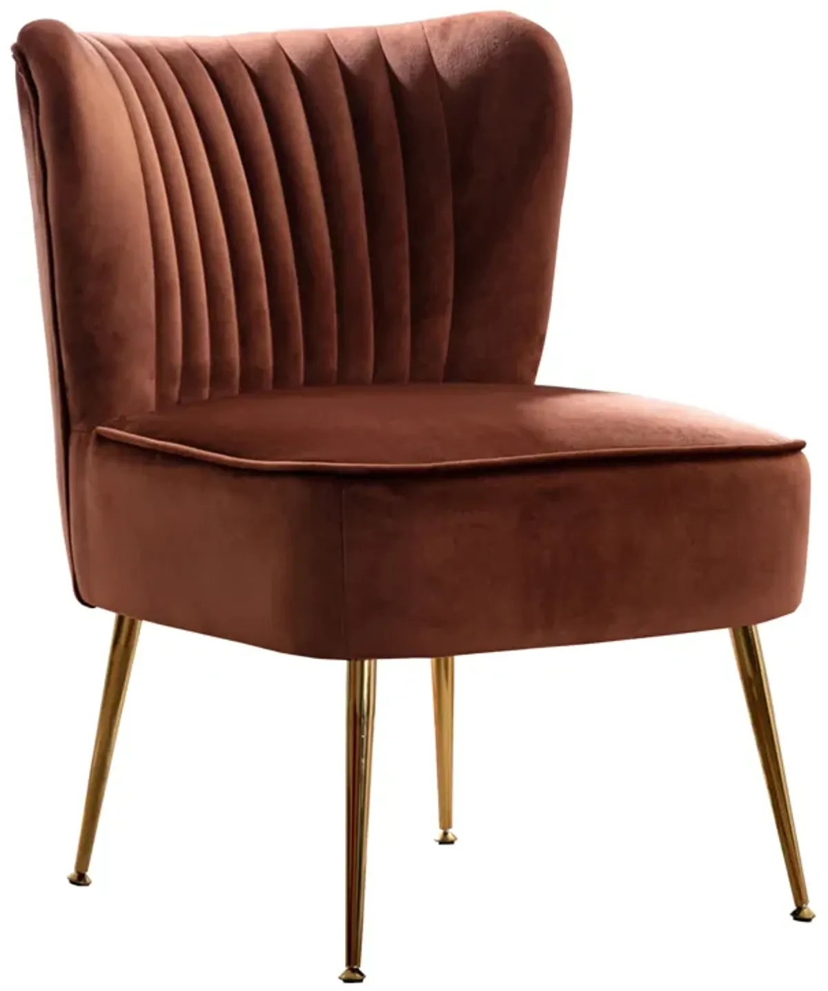 WestinTrends 22" Wide Tufted Velvet Accent Chair