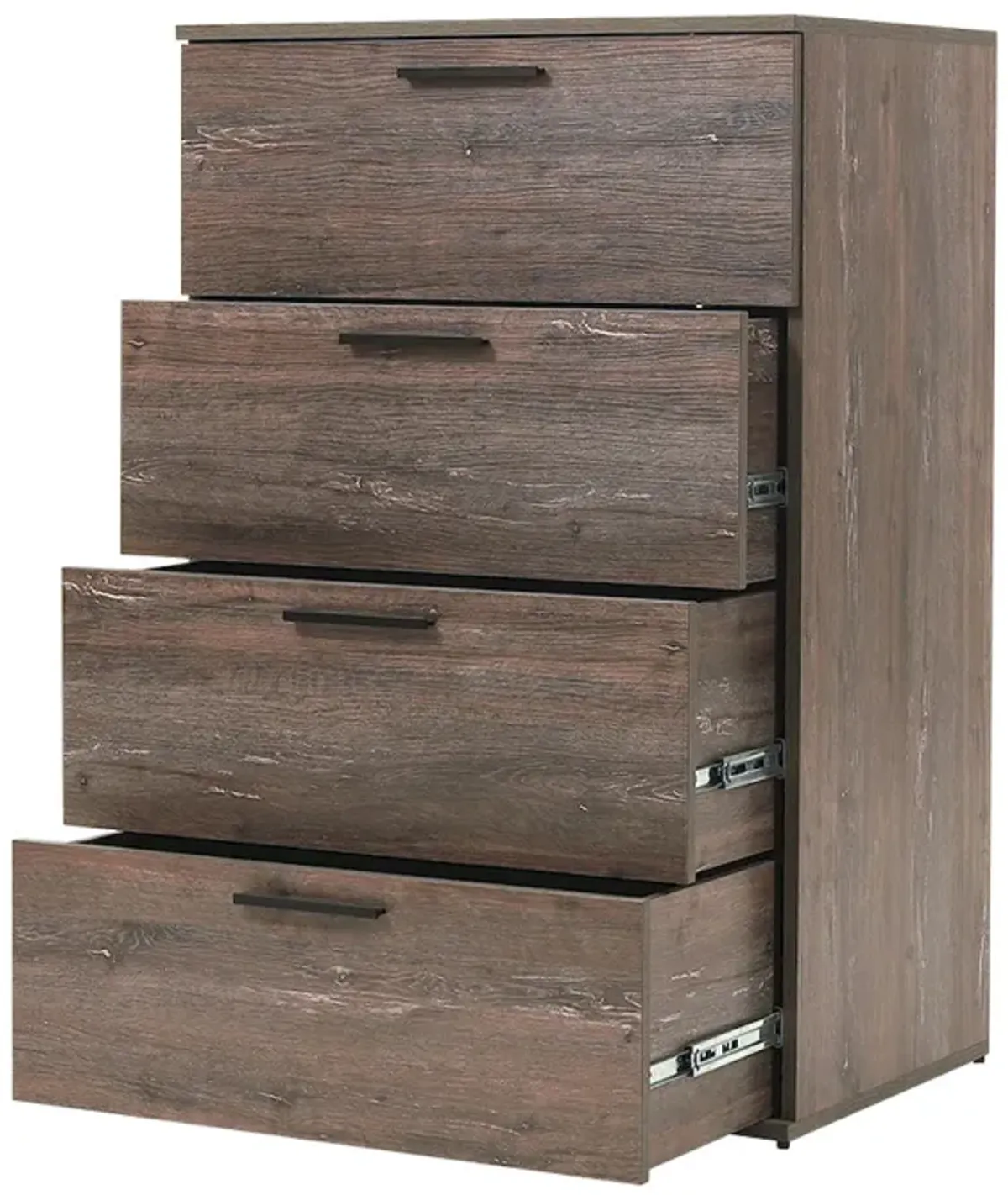 FC Design Klair Living Farmhouse Four-Drawer Jumbo Chest