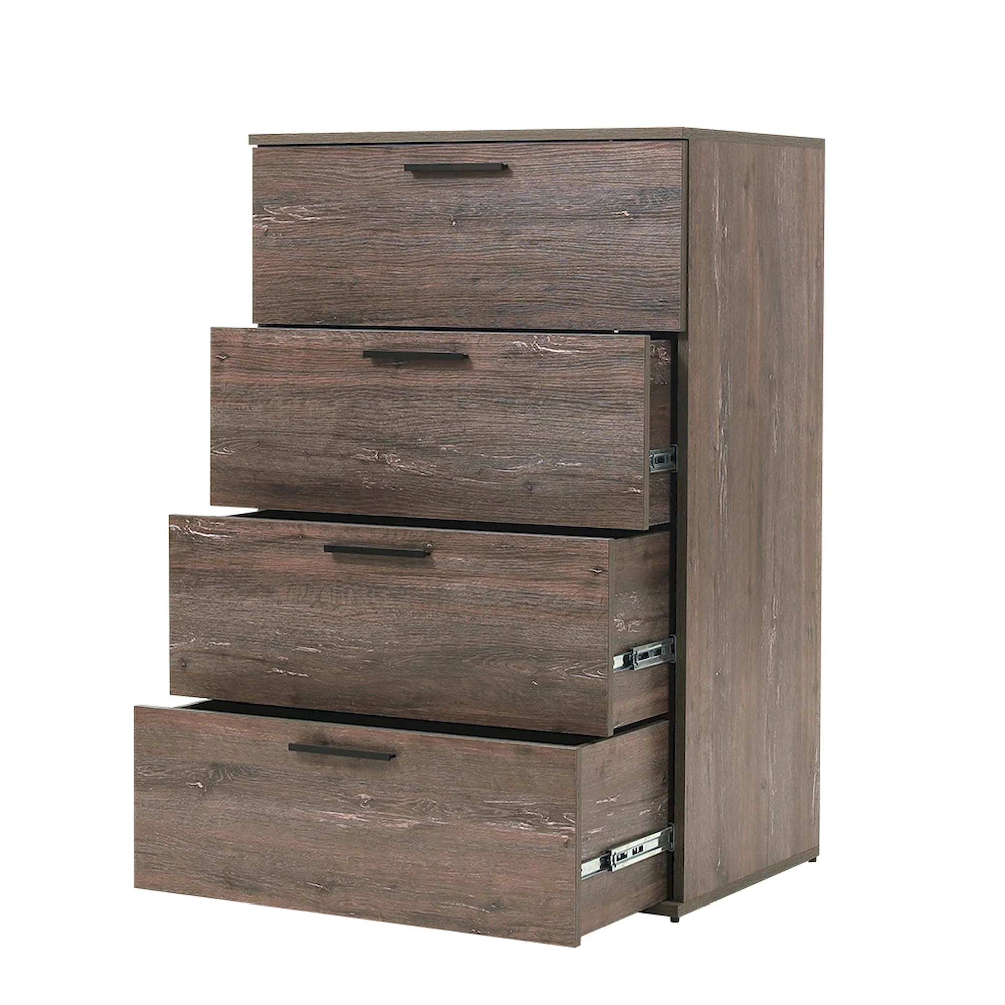 FC Design Klair Living Farmhouse Four-Drawer Jumbo Chest