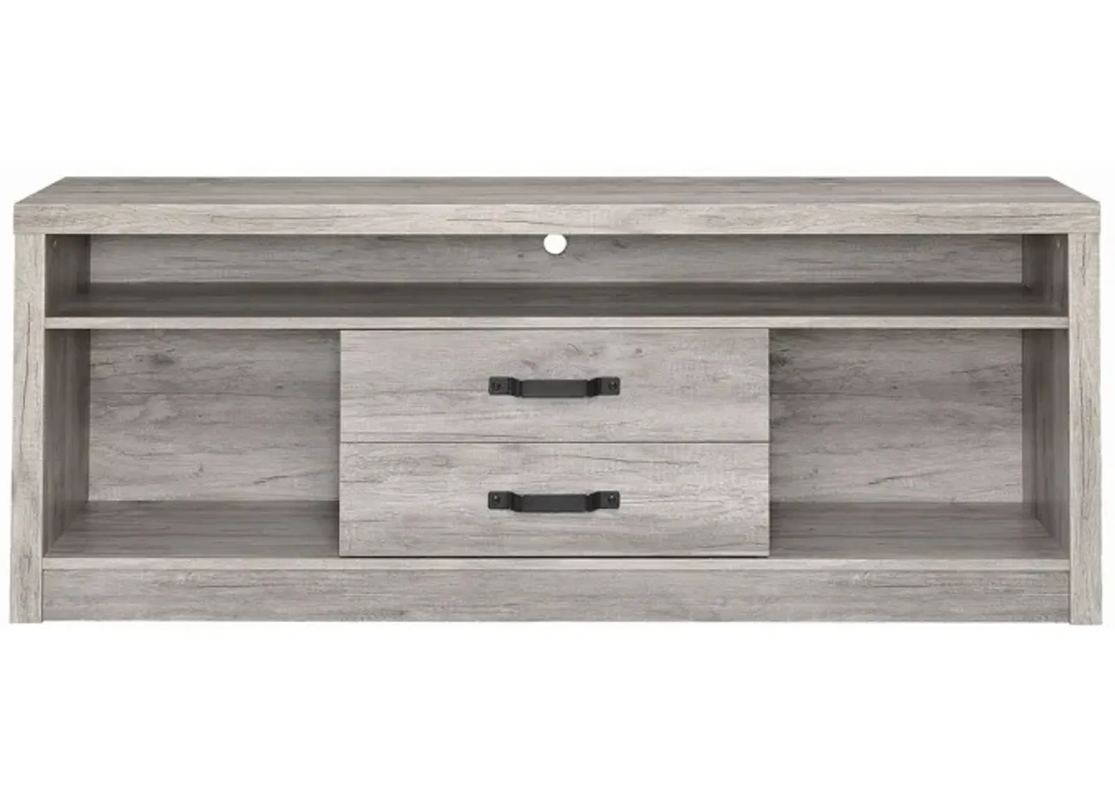 Fantastic Gray driftwood tv console-Benzara