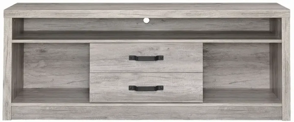 Fantastic Gray driftwood tv console-Benzara