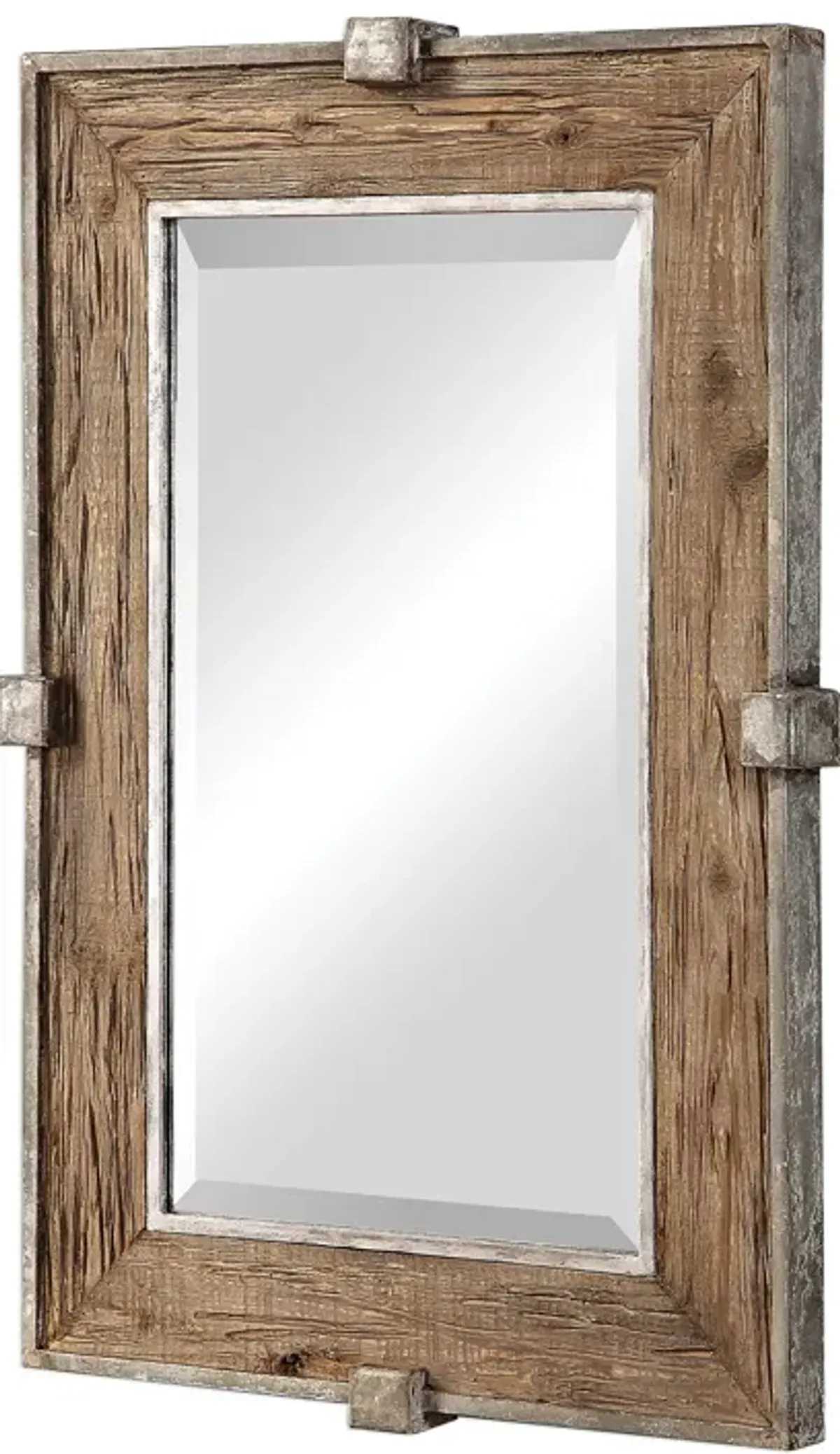 Uttermost Siringo Weathered Wood Mirror