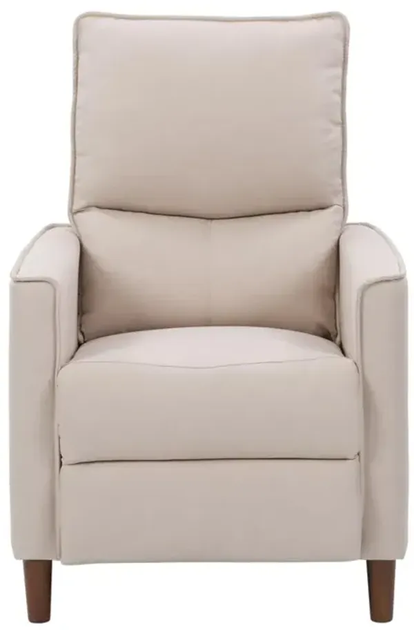 CorLiving Alder Manual Recliner in Beige