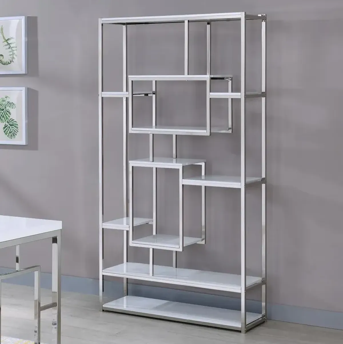 Alize Bookcase, White