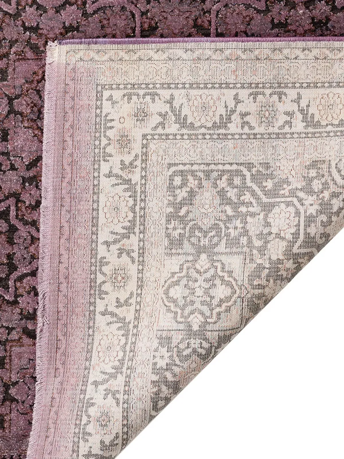 Vizcia VZ2 Plum 2'6" x 7'8" Rug