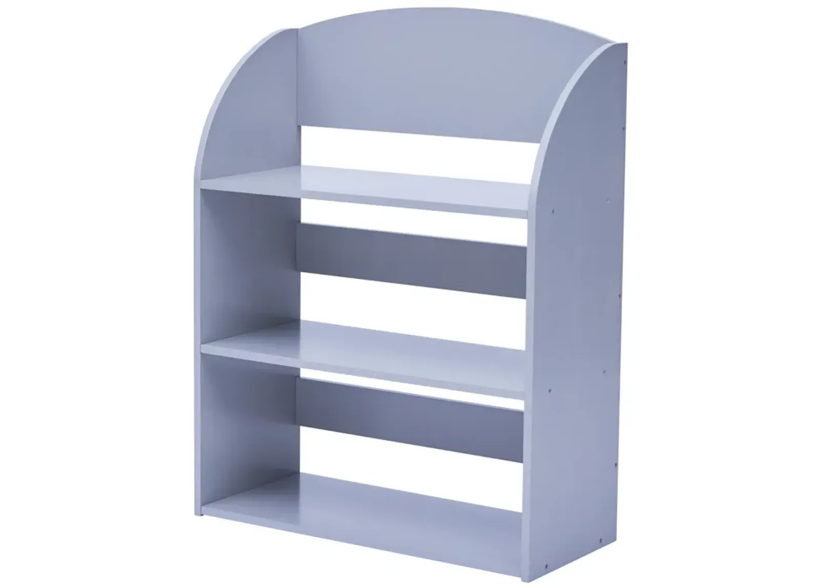 Fantasy Fields - Plain Kids  3  Shelf Bookcase - Grey