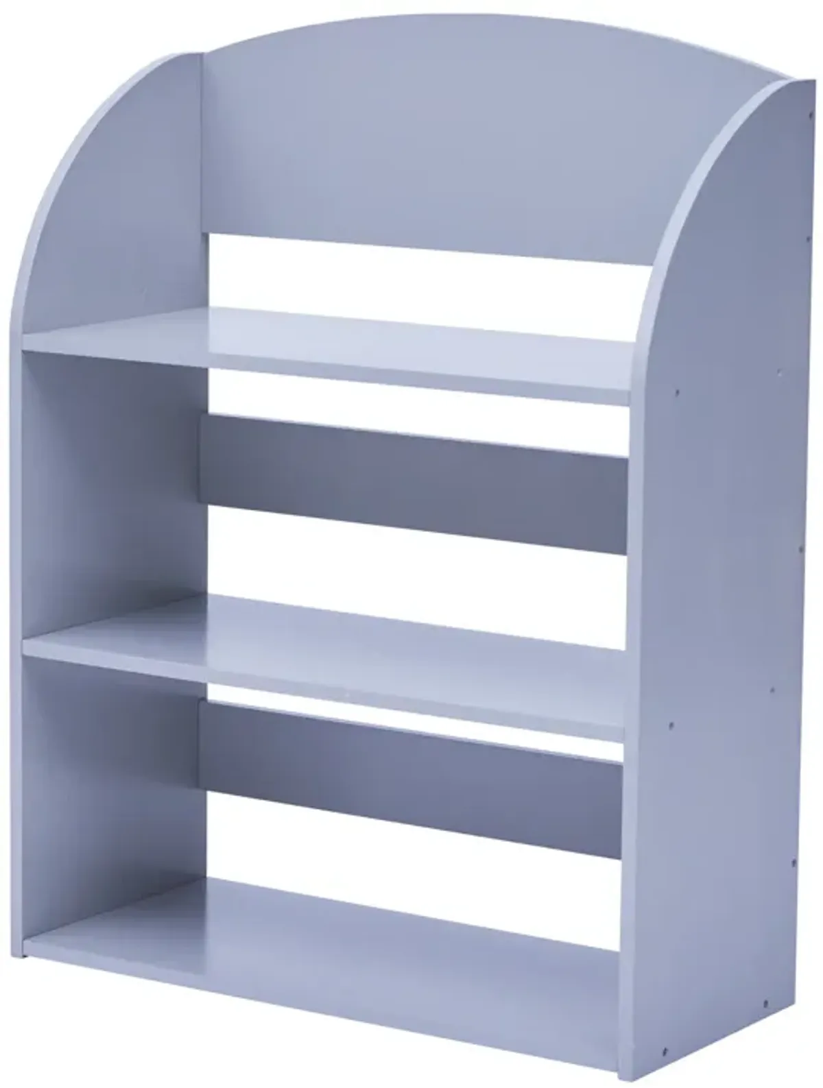 Fantasy Fields - Plain Kids  3  Shelf Bookcase - Grey