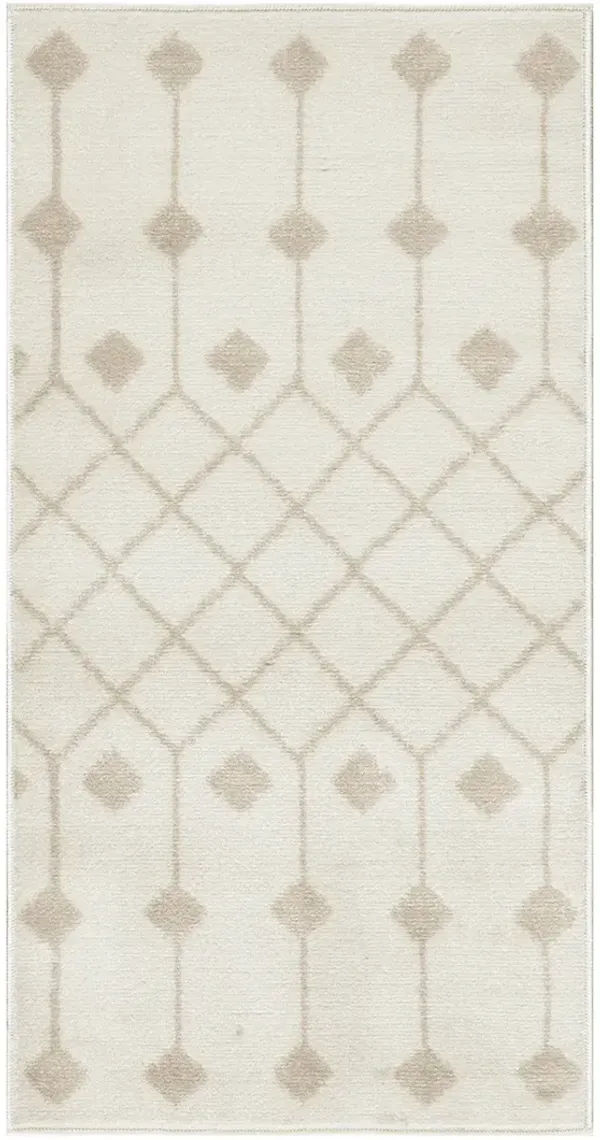Grafix GRF37 Ivory/Beige 2'3" x 7'6" Rug