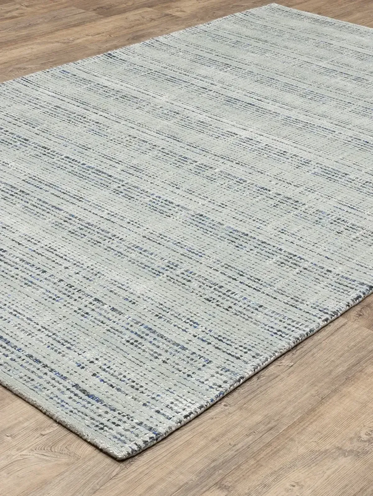 Circa 2'6" x 8' Blue Rug