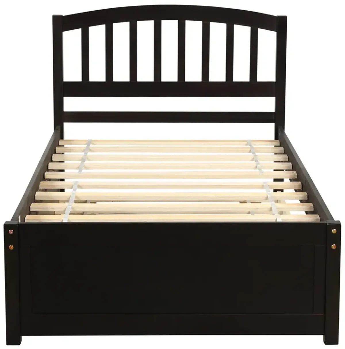 Merax Platform Bed Frame with Trundle