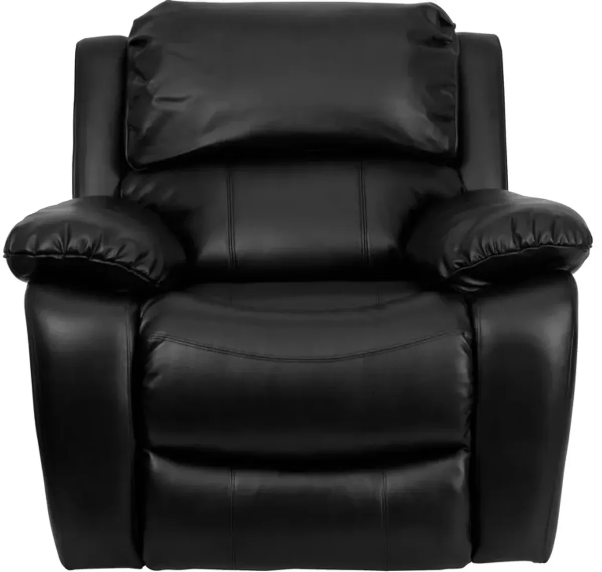 Flash Furniture Kyle Black LeatherSoft Rocker Recliner