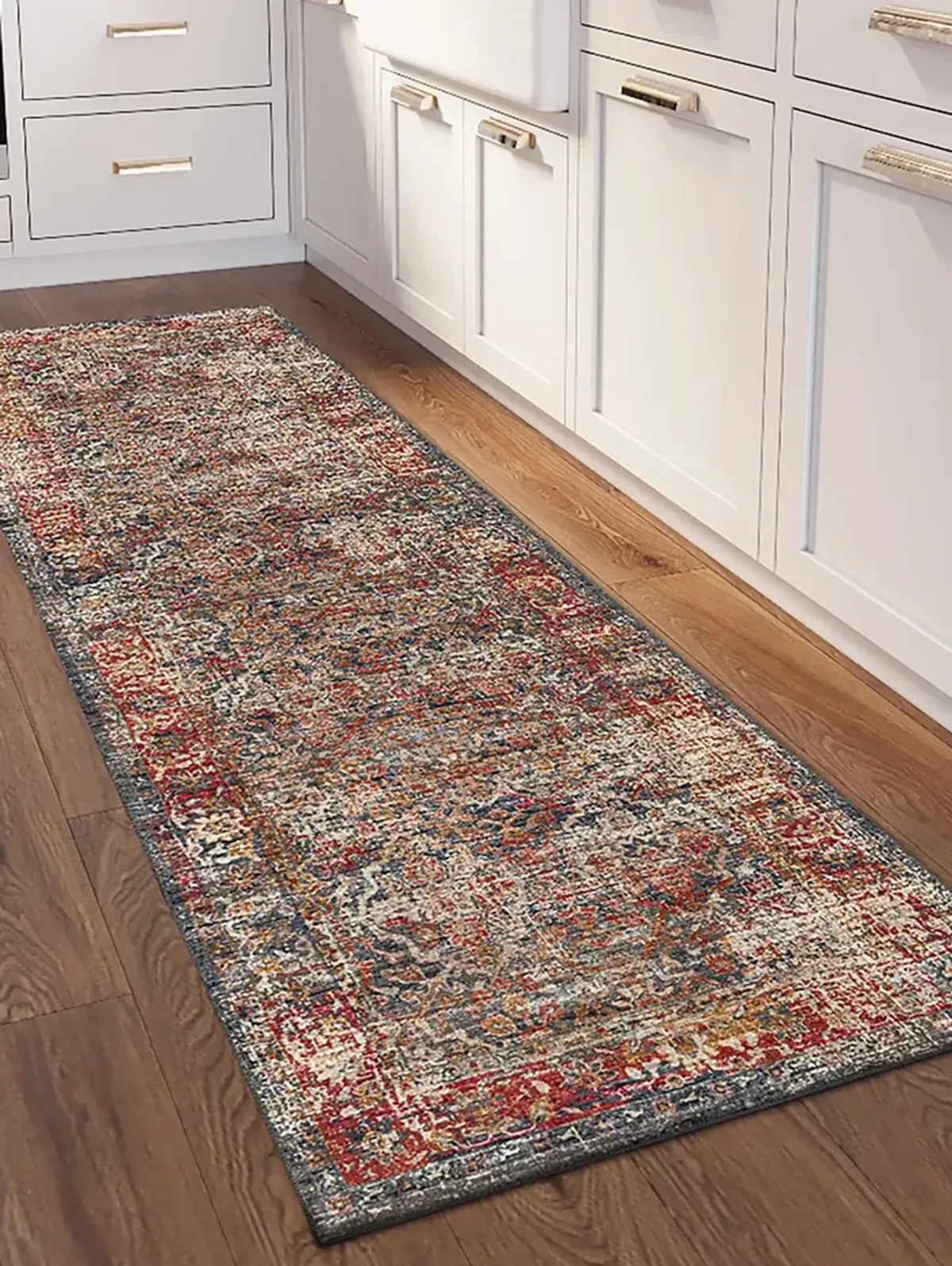 Jericho JC3 Charcoal 2'6" x 8' Rug