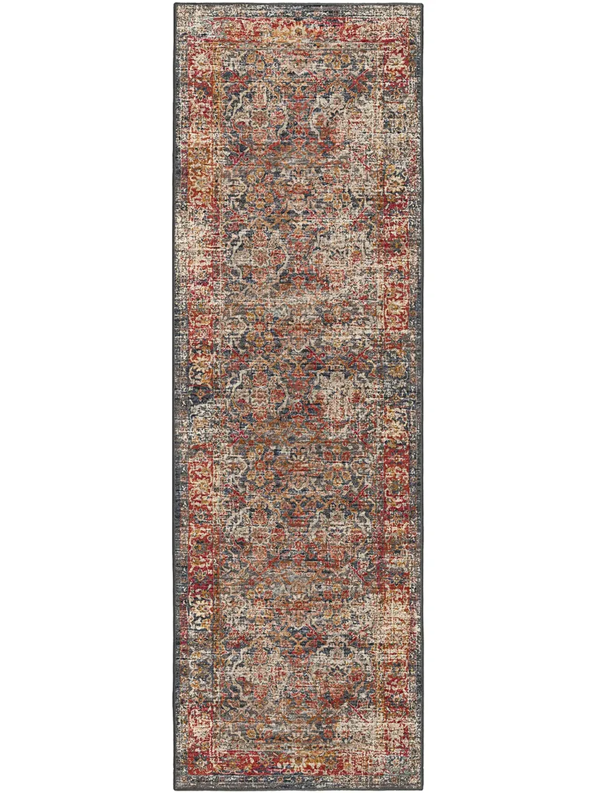 Jericho JC3 Charcoal 2'6" x 8' Rug