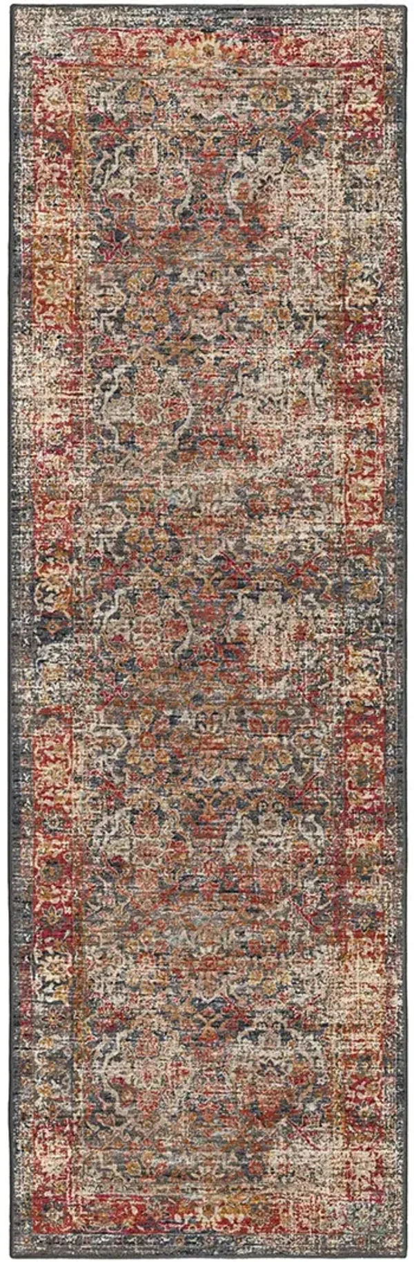 Jericho JC3 Charcoal 2'6" x 8' Rug