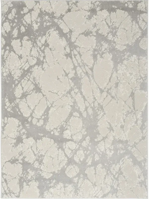 CK011 Verdant VRD05 Gray/Beige 7'10" x 9'10" Rug