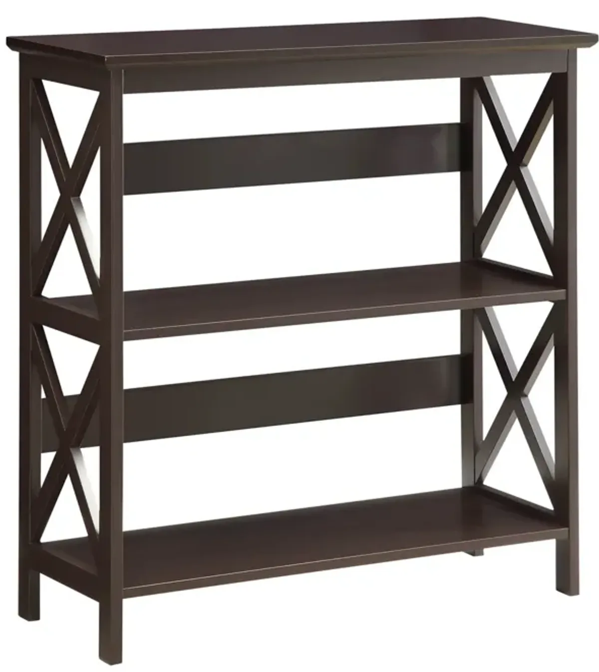 Convenience Concepts Oxford 3 Tier Bookcase, Espresso