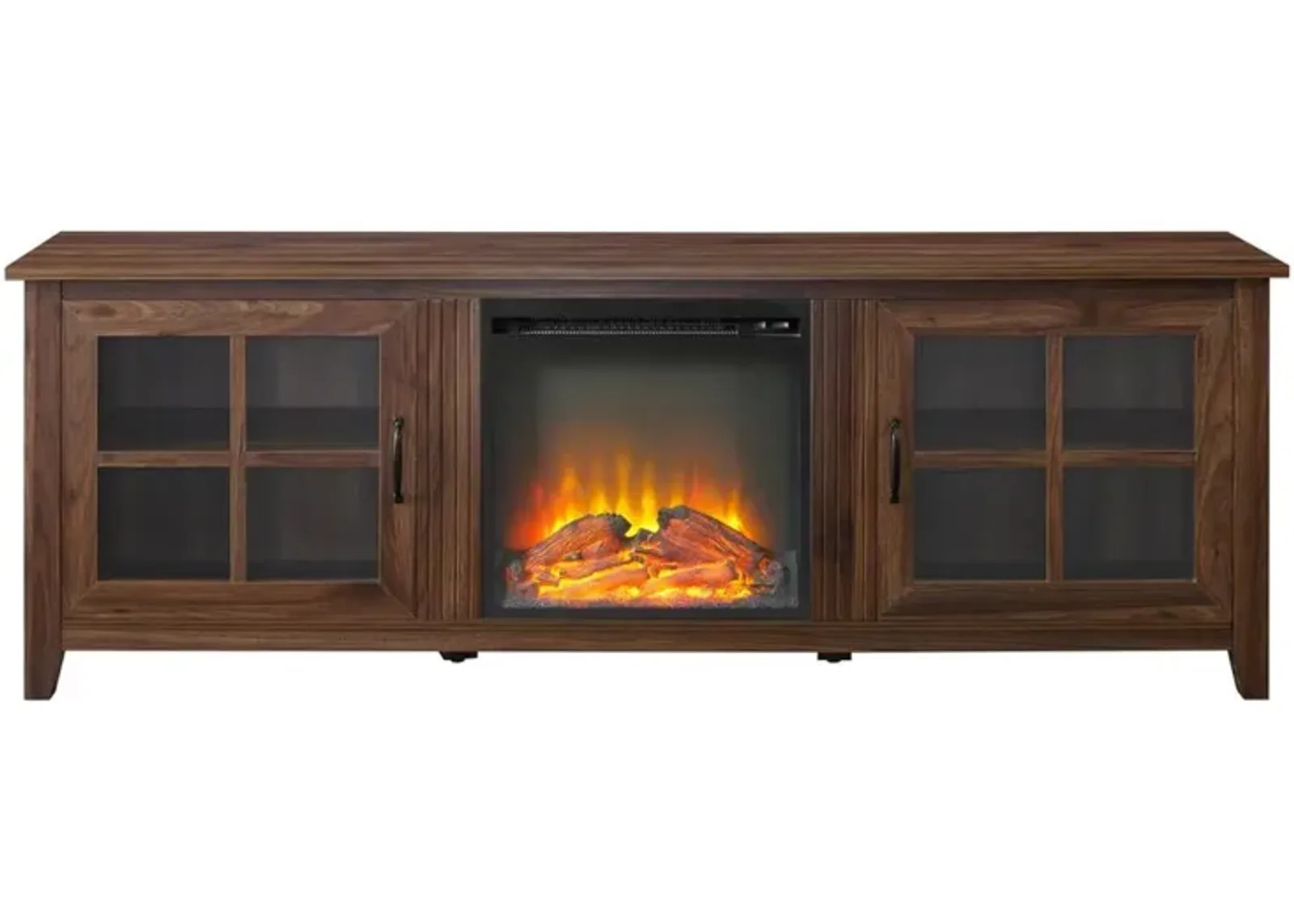 Belen Kox Farmhouse Fireplace TV Stand, Belen Kox