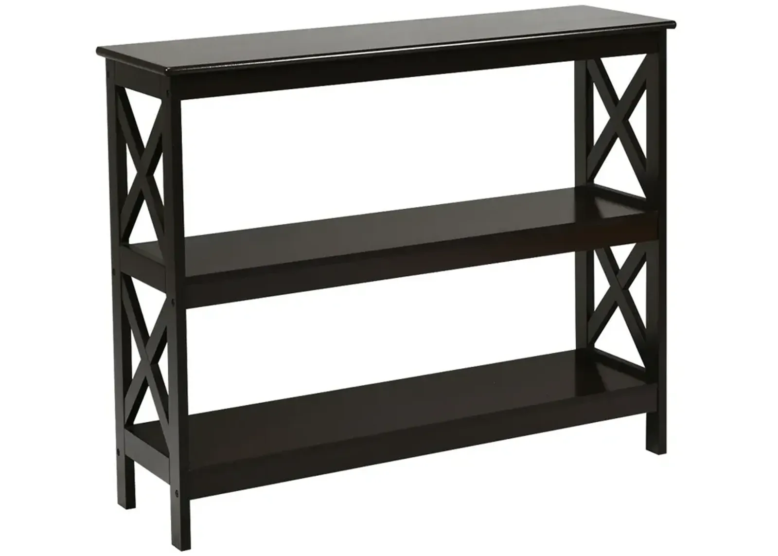 3-Tier Console X-Design Sofa Side Accent Table