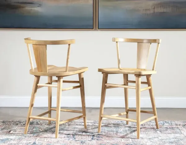 XXX's and OOO's Counter Height Splat Back Chair