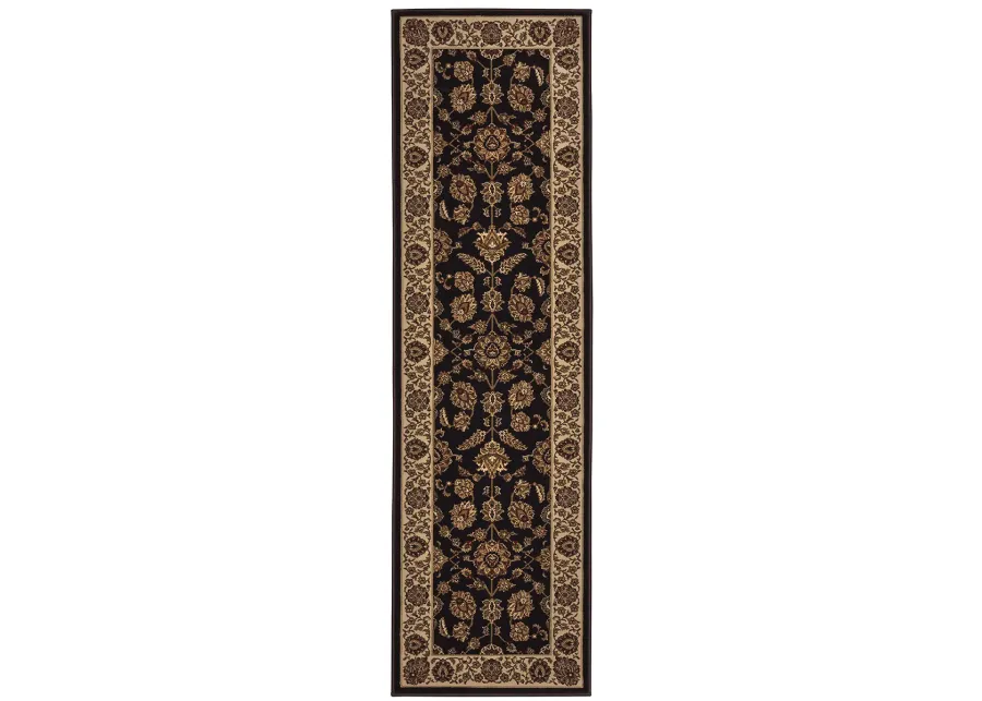 Ariana 2'3" x 7'9" Brown Rug