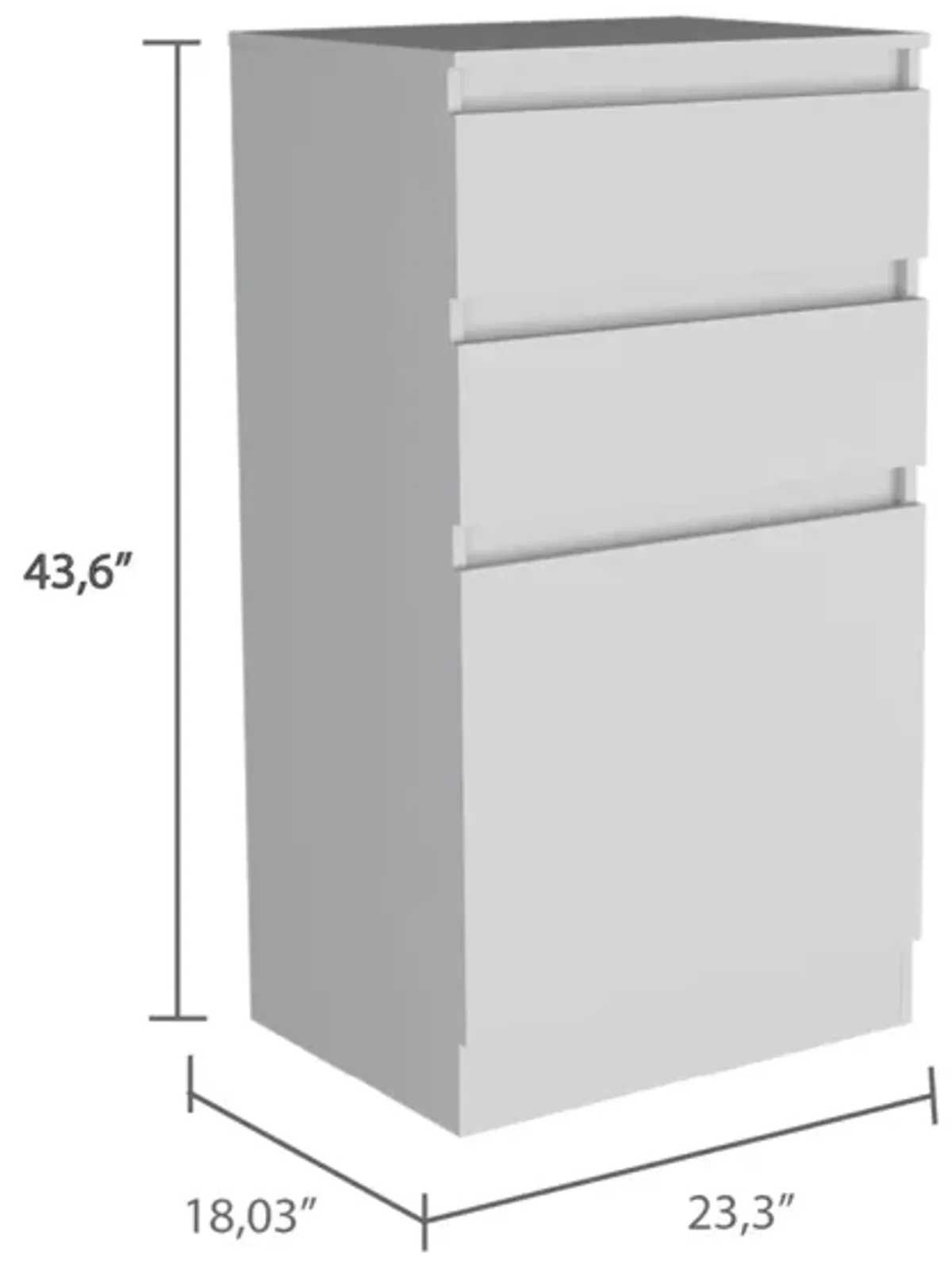 Cassel 2-Drawer Dresser