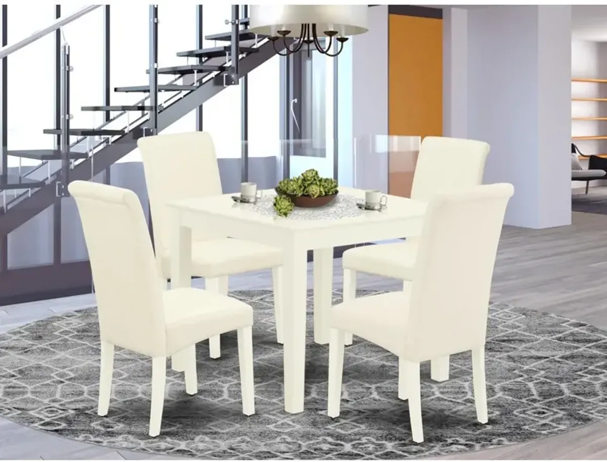 Dining Room Set Linen White