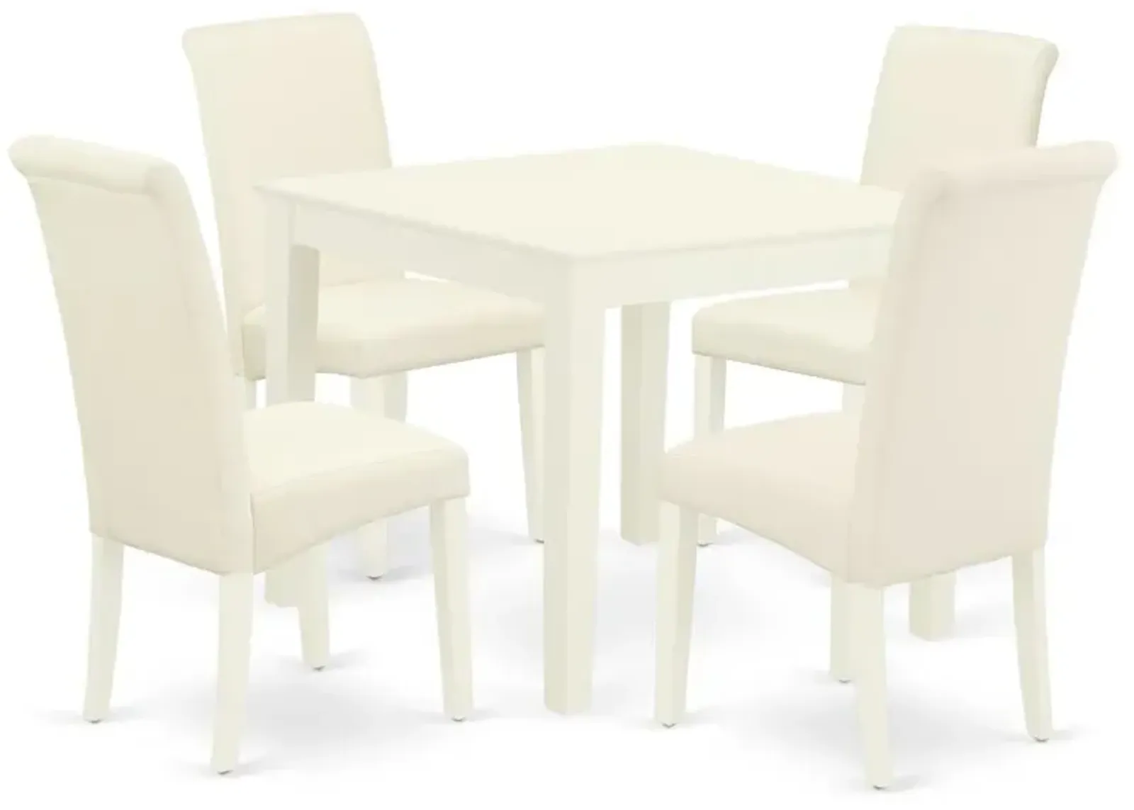 Dining Room Set Linen White