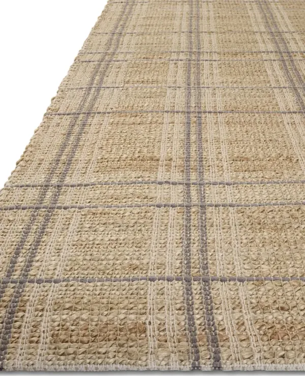 Judy JUD-02 Natural / Stone 9''3" x 13' Rug by Chris Loves Julia