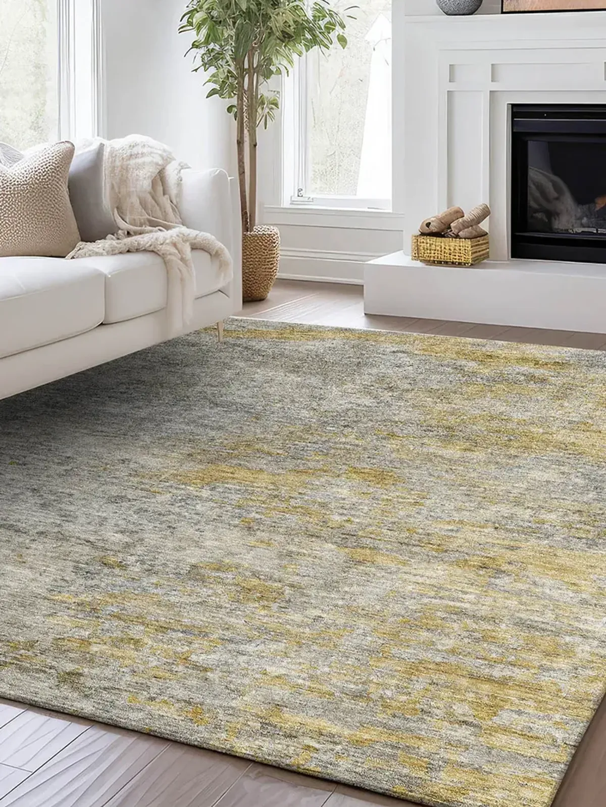 Trevi TV13 Gray 2'3" x 7'6" Rug