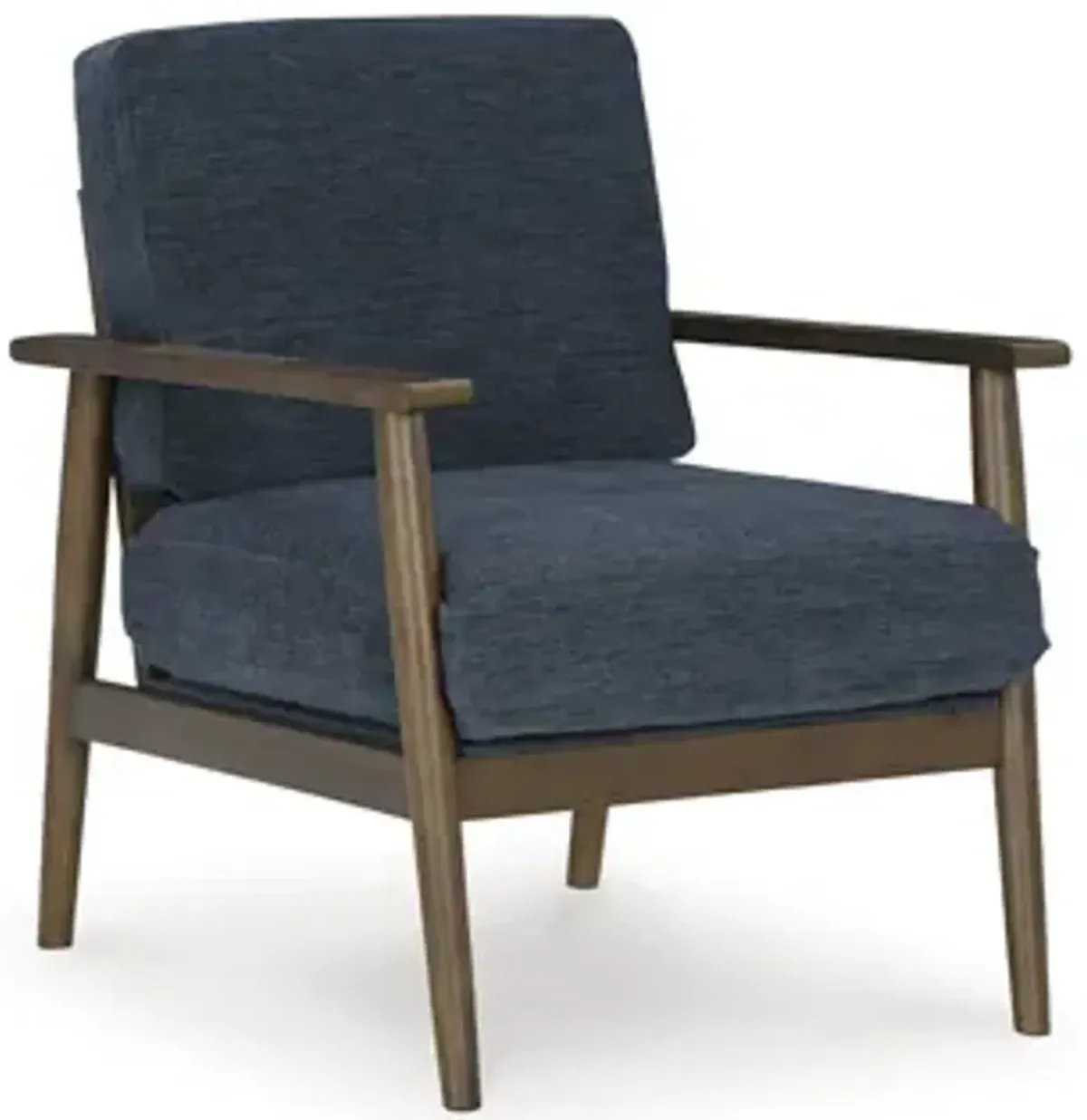 Bixler Showood Navy Accent Chair