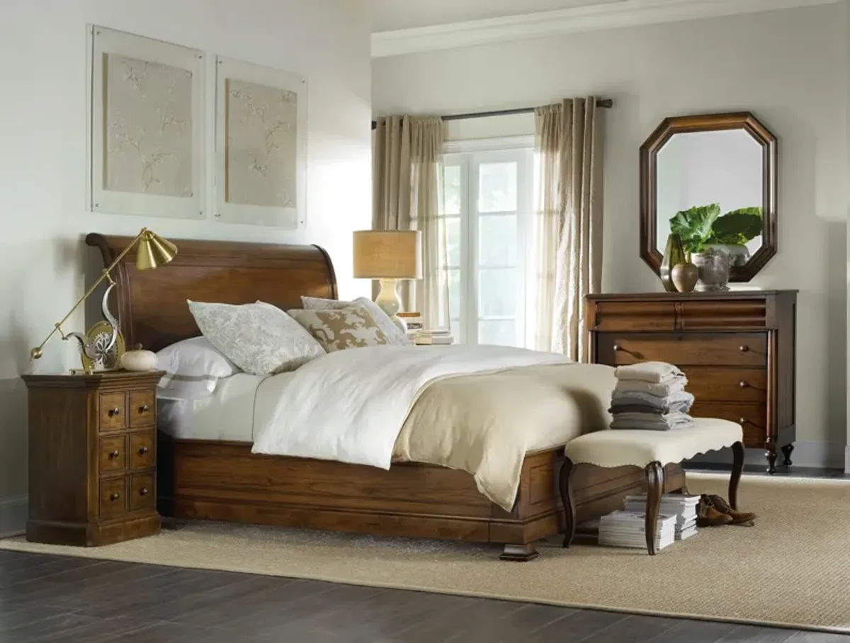 Archivist King Sleigh Bed