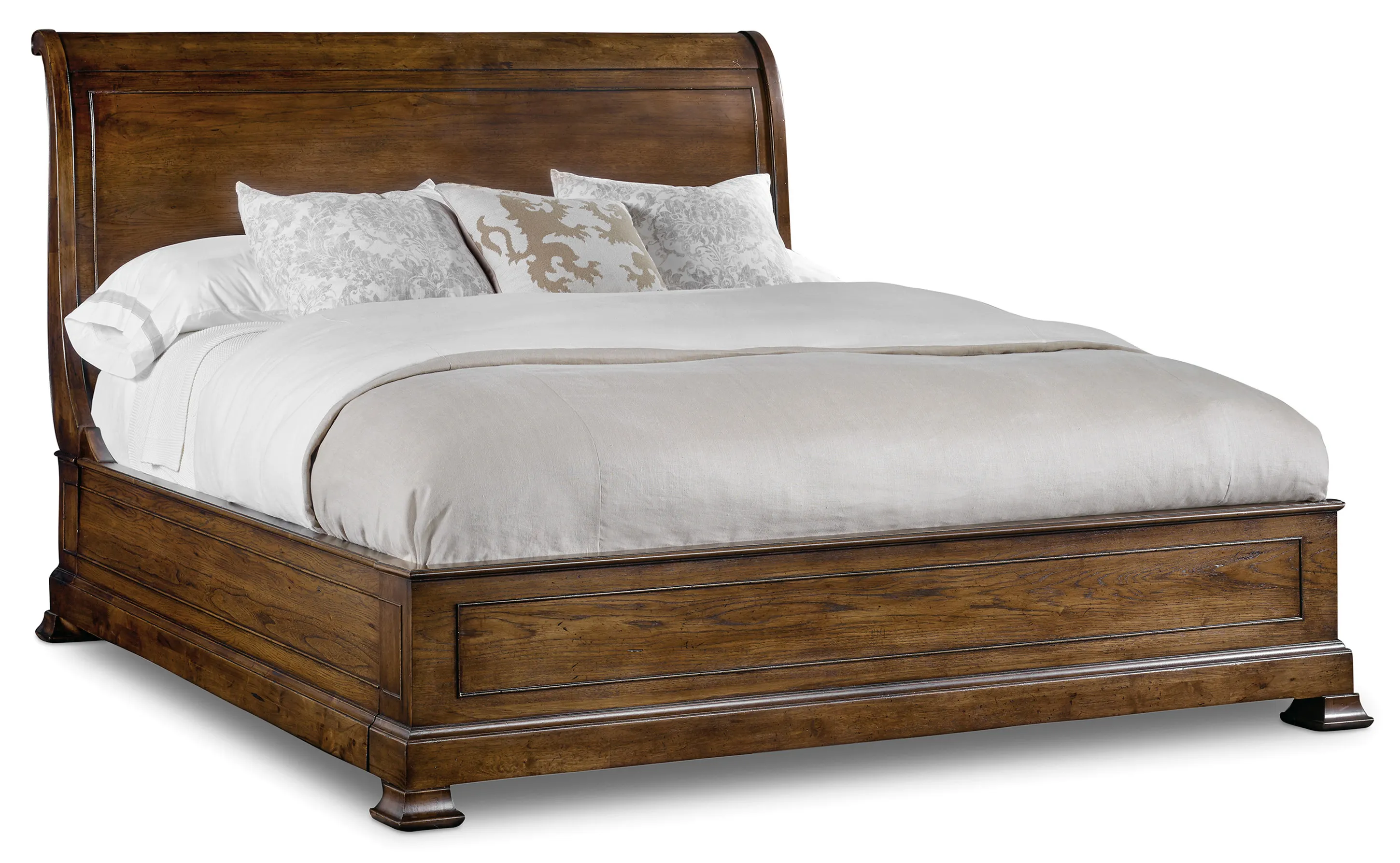 Archivist King Sleigh Bed