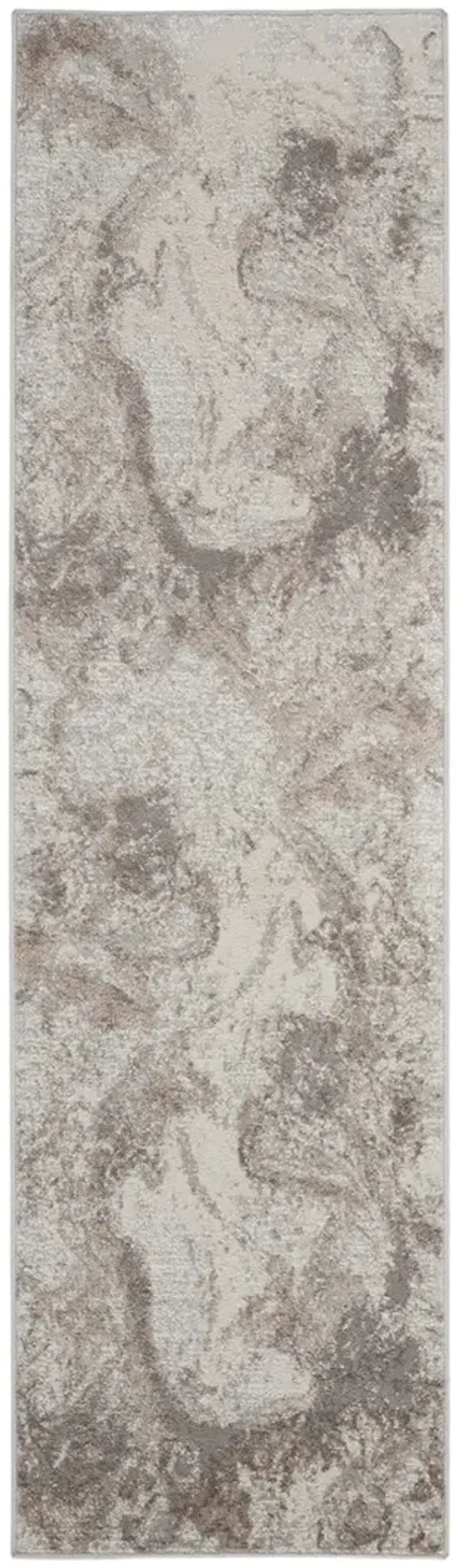 Elation ETN02 Ivory/Gray 2'3" x 7'6" Rug