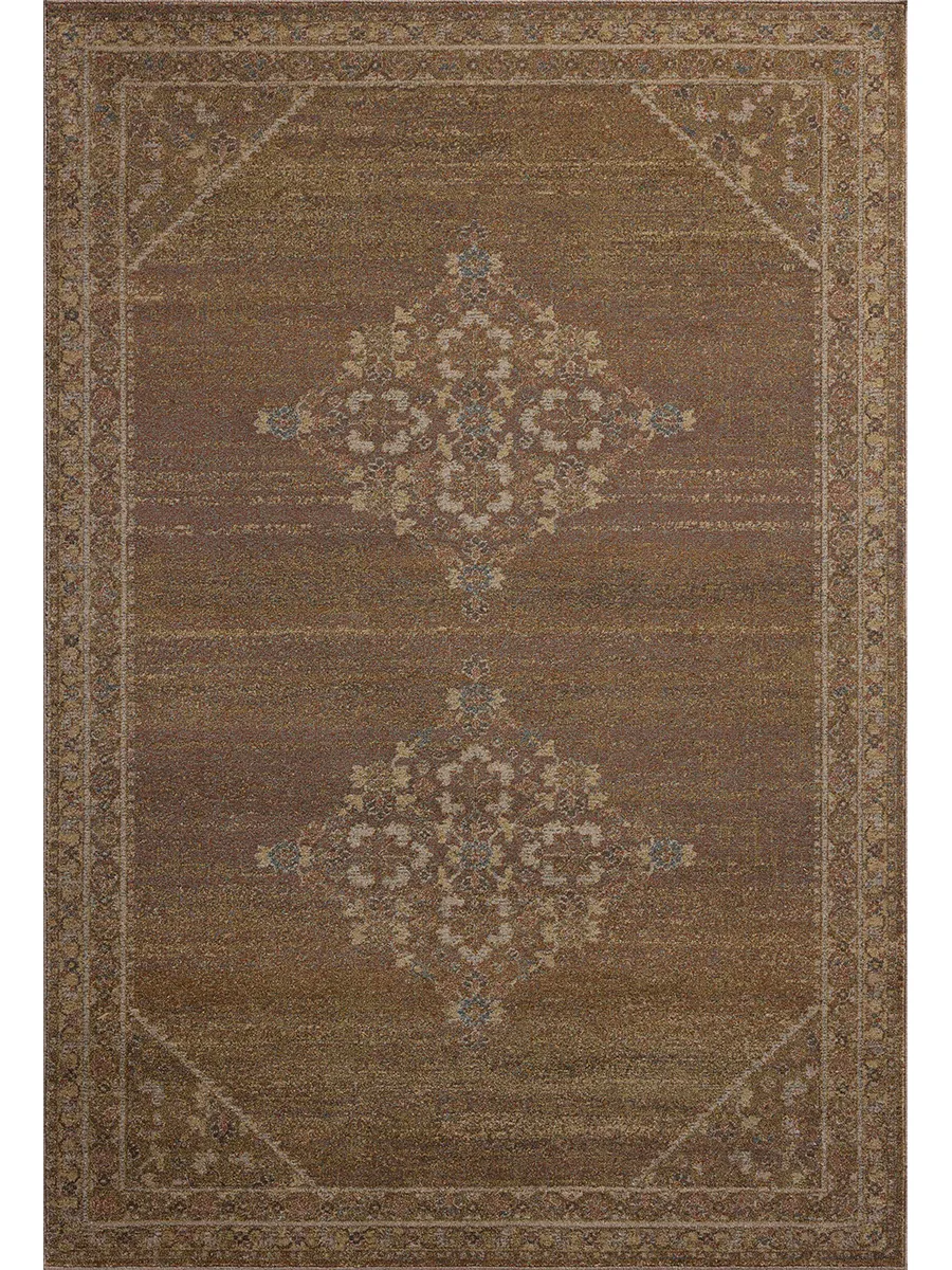 Mona Sunset/Natural 2'6" x 10'0" Runner Rug by Magnolia Home by Joanna Gaines x Loloi