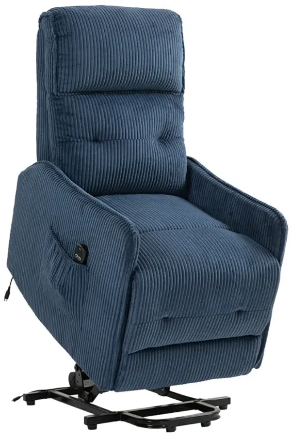 Mondawe Electric Recliner Chairs, Side Pocket Power Chaises Pocket Springs Seat Cushion