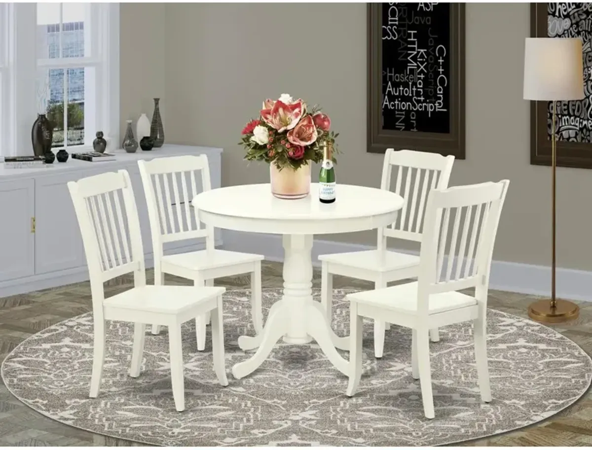 Dining Room Set Linen White